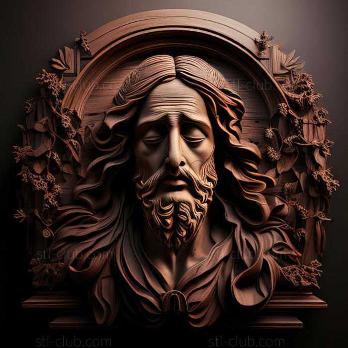 3D model st jesus (STL)